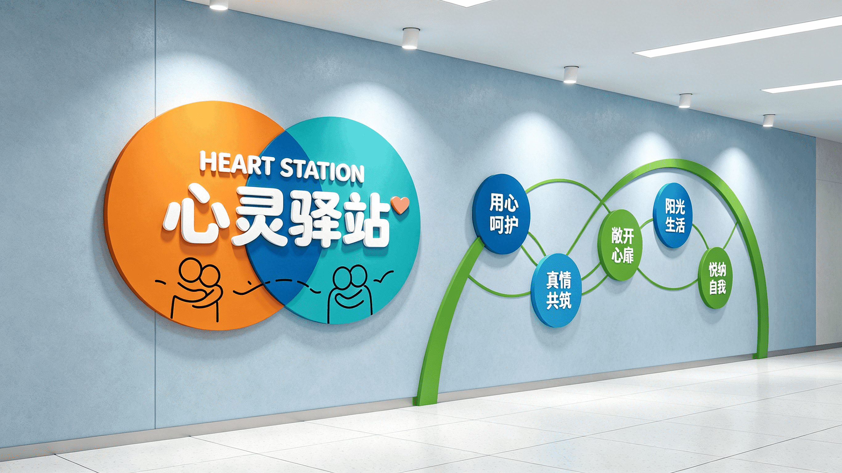 深耕华中本土市场,可心心理湖南、江西属地标杆校园项目集中竣工验收