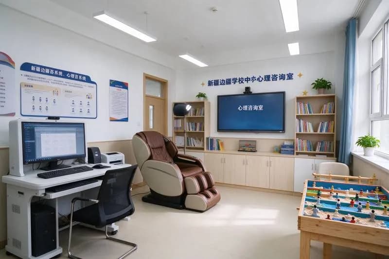 新疆伊犁昭苏县新疆昭苏县第七中学实拍