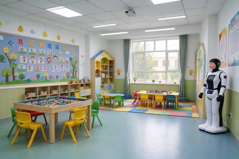新疆伊犁昭苏县新疆昭苏县第一小学实拍